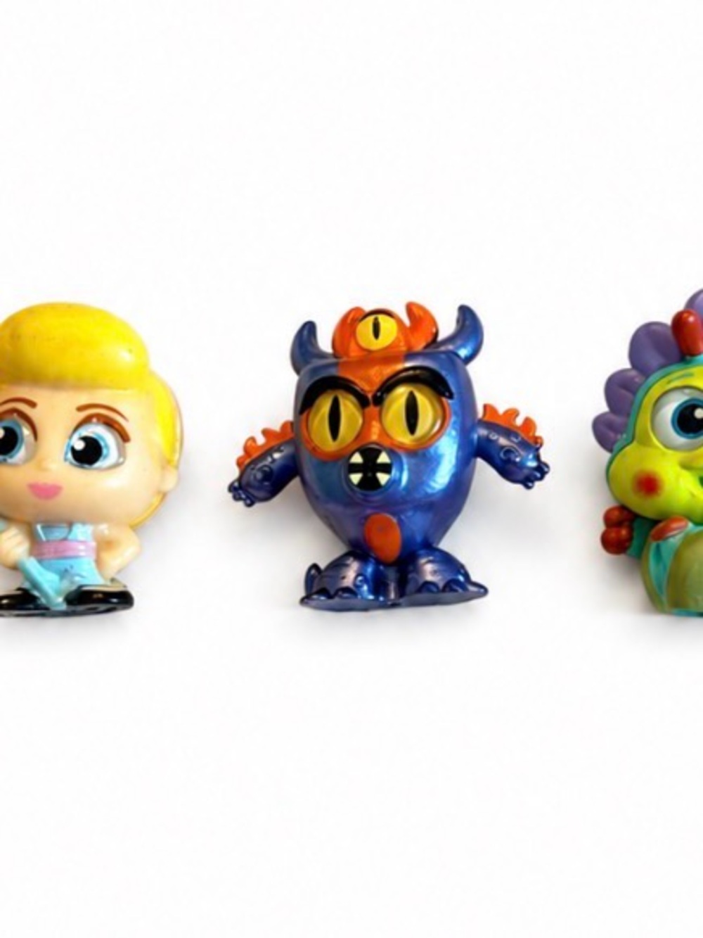 Disney Doorables Fred Big Hero 6 & Bo Peep Toy Story & Heimlich Bug’s Life Toys